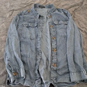 Velvet Heart Light Blue Jean Jacket